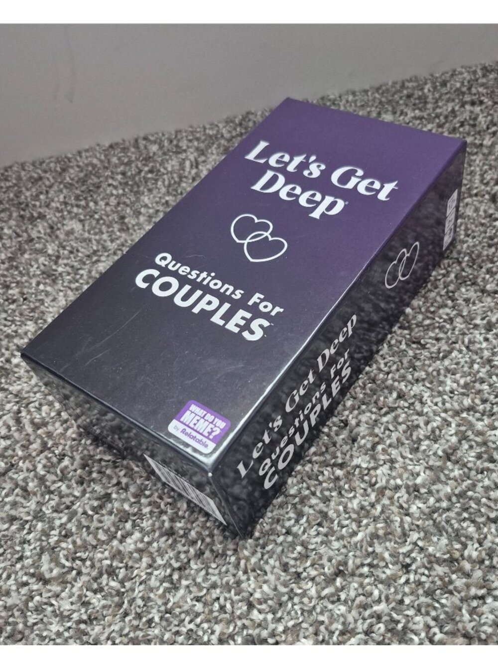 Let's Get Deep Game Questions for Couples Adult Party Game COMPLETE